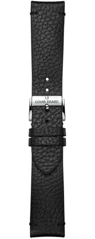Louis Erard Strap Leather Black Grained XS 20/18mm BVAS130