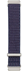 Louis Erard Strap Nylon Blue Microblasted Grade 2 Titanium 22.70mm BTT90