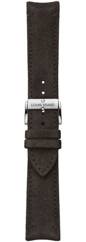 Louis Erard Strap Leather Coffee Brown Nubuck 22/20mm BVA38