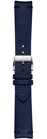 Louis Erard Strap Leather Dark Blue Grained 22/20mm BVA108