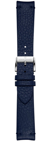 Louis Erard Strap Leather Dark Blue Grained 20/18mm BVA134