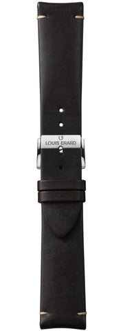 Louis Erard Strap Leather Dark Brown Baranil XS 20/18mm BVAS26