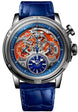 Louis Moinet Watch Memoris Superlight Blue Orange Limited Edition LM-79.20.30