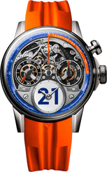 Louis Moinet Watch Time To Race Titanium Limited Edition LM-96.20.8O