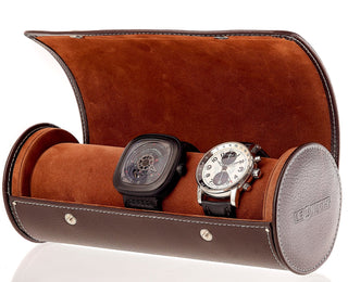 Leanschi Watch Case Chocolate Brown WRO3-CHOC