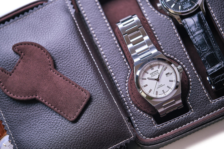 Leanschi Watch Case Chocolate Brown