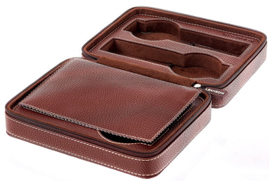 Leanschi Watch Case Chocolate Brown