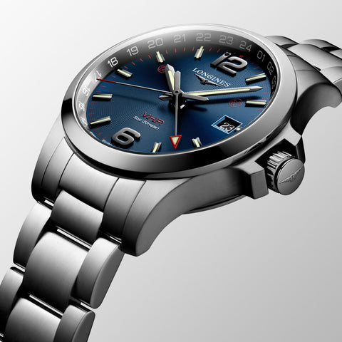 Longines Watch Conquest VHP GMT Mens