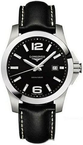 Longines Watch Conquest Mens L3.659.4.56.3
