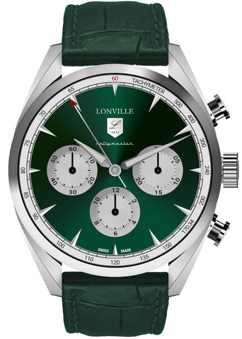 Lonville Watch Rallymaster Stirling Green STIRLING GREEN