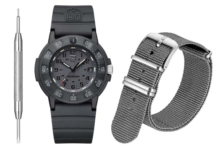 Luminox Watch Navy Seal Original Grey Out Limited Ediiton D