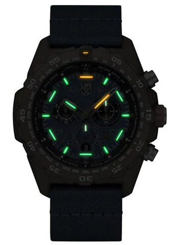 Luminox Watch Bear Grylls Master #TIDE 3740 Series Ocean Blue Black