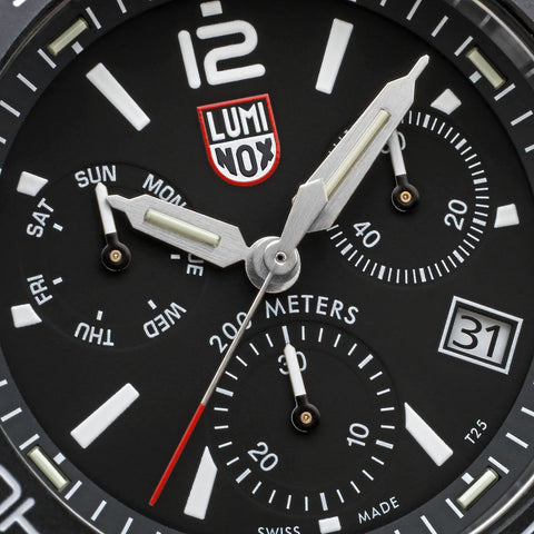 Luminox Sea Pacific Diver Chronograph 3140 Black Black Watch