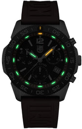 Luminox Sea Pacific Diver Chronograph 3140 Black Red Watch