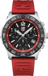 Luminox Watch Pacific Diver Chronograph 3140 Black Red XS.3155