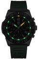 Luminox Sea Pacific Diver Chronograph 3140 Black Green Watch