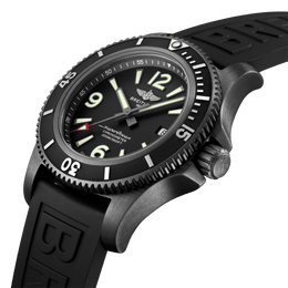Breitling Watch Superocean Automatic 46 Black Steel Black
