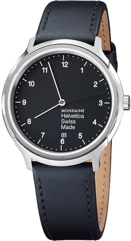 Mondaine Watch Helvetica No1 Regular 40 MH1.R2220.LB