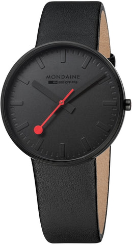 Mondaine Watch SBB Giant Black White A660.30328.64SBO
