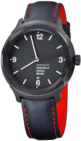 Mondaine Watch Helvetica No1 Bold 43 MH1.B1221.LB
