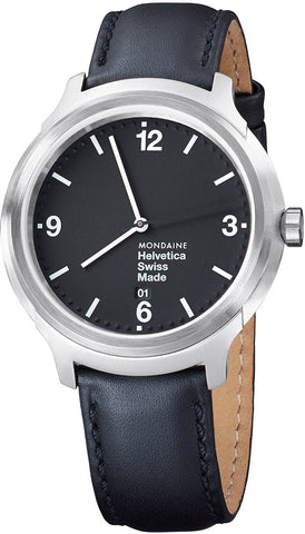 Mondaine Watch Helvetica No1 Bold 43 MH1.B1220.LB