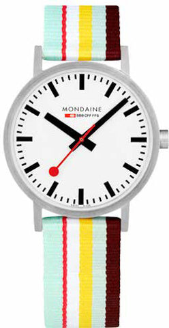 Mondaine Watch SBB Classic Yellow A660.30360.16SBK