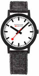 Mondaine Watch SBB Essence Black MS1.41110.LH