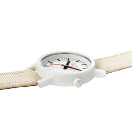 Mondaine Essence White Watch