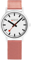 Mondaine Watch Essence White Unisex MS1.41111.LP]