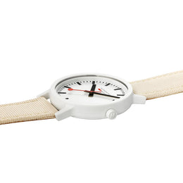 Mondaine Essence White Unisex Watch