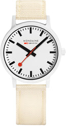 Mondaine Watch Essence White Unisex MS1.41111.LT