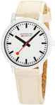 Mondaine Essence White Unisex Watch