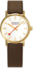 Mondaine Watch Evo2 30 Gold IP MSE.30112.LG