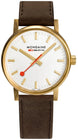 Mondaine Watch Evo2 40 Gold IP MSE.40112.LG