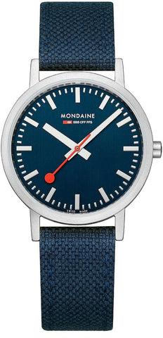 Mondaine Classic Deepest Blue Watch