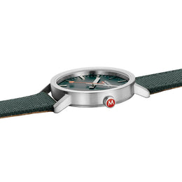 Mondaine Classic Park Green Watch
