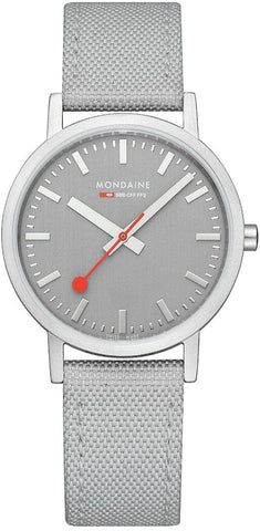 Mondaine Classic Good Grey Watch