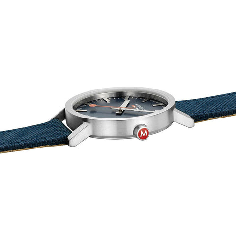 Mondaine Classic Deepest Blue Watch
