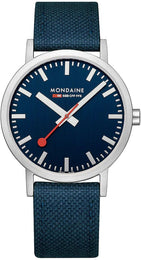 Mondaine Classic Deepest Blue Watch