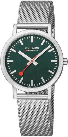 Mondaine Watch Classic Park Green Special Edition A660.30314.60SBJ