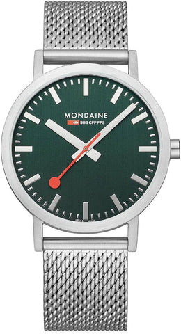 Mondaine Classic Park Green Special Edition Watch