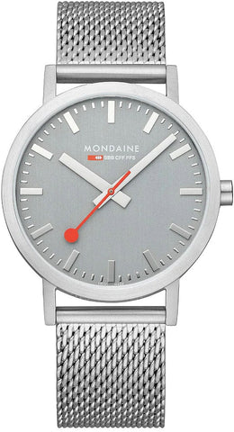Mondaine Classic Good Grey Special Edition Watch