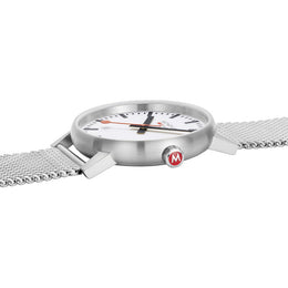 Mondaine Evo2 White Watch