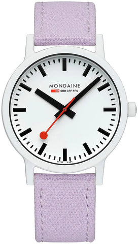 Mondaine Essence White Watch