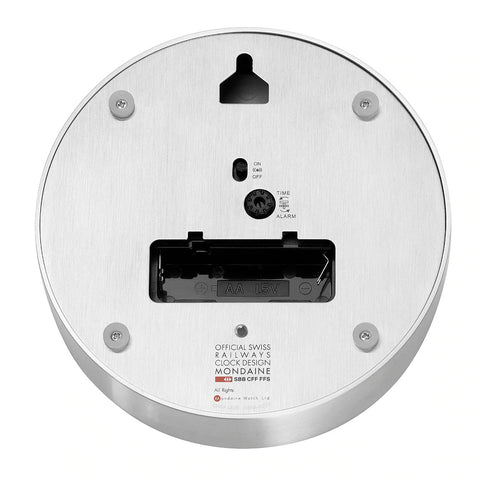 Mondaine Clock Deepest Blue D