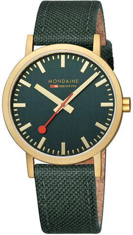 Mondaine Watch Classic Forest Green A660.30360.60SBS