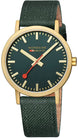 Mondaine Watch Classic Forest Green A660.30360.60SBS