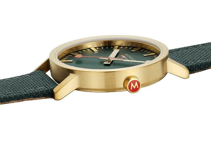 Mondaine Classic Forest Green Watch