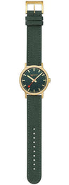 Mondaine Classic Forest Green Watch