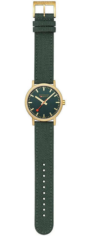 Mondaine Classic Forest Green Watch